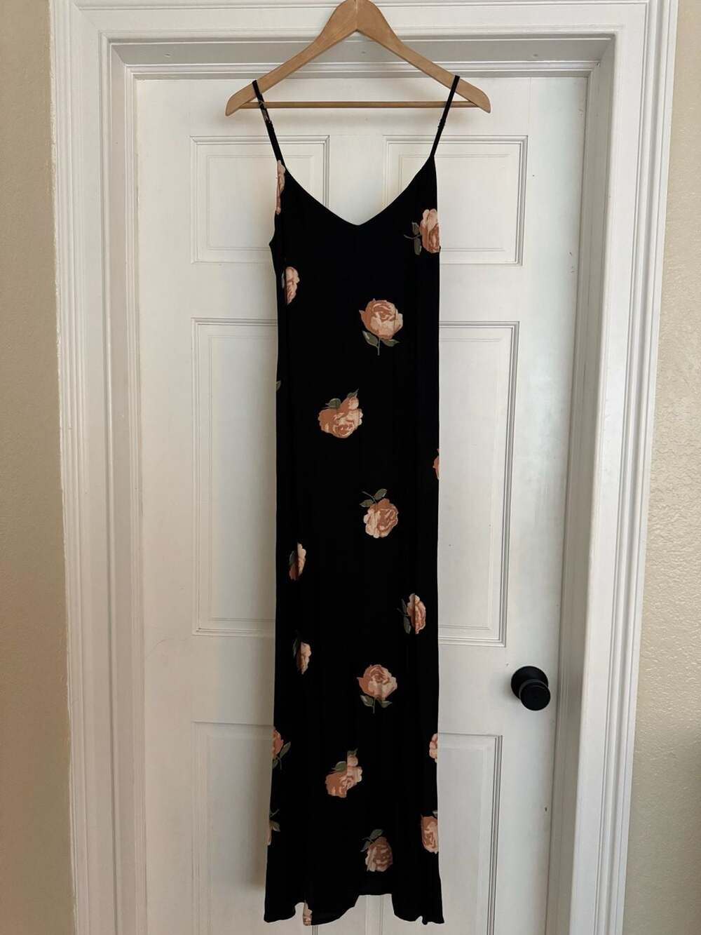 Reformation Vollare Floral Maxi Slip Dress